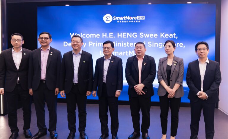 Singapore Deputy Prime Minister and Coordinating Minister for Economic Policies Mr Heng Swee Keat Visited SmartMore in April, 2024